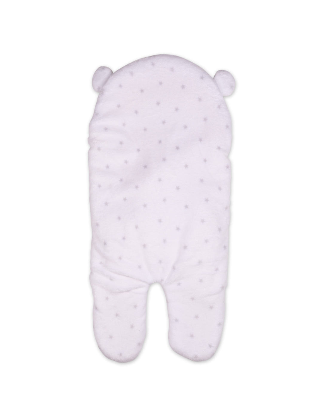 Newborn Hooded Swaddle Star Grey and White at Zubaidas Online Pakistan