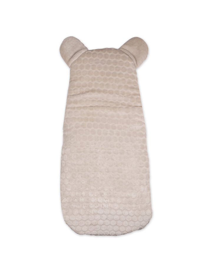 Newborn Hooded Swaddle Wrap Bubbles Beige at Zubaidas Best Online Baby Kids and Moms Store in Pakistan