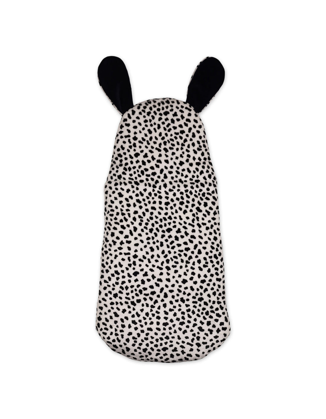 Newborn Hooded Swaddle Wrap Dog Black and White at Zubaidas Best Online Baby Kids and Moms Store in Pakistan