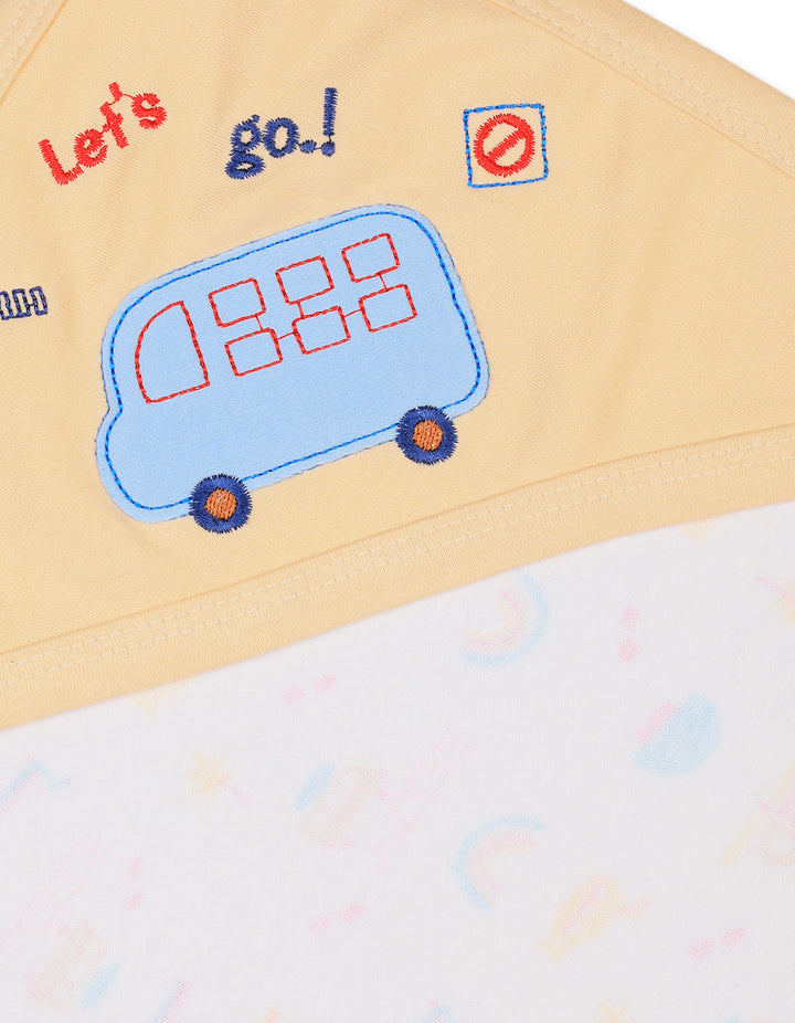 Newborn Hooded Wrapping Sheet Beige at Zubaidas Official Pakistan