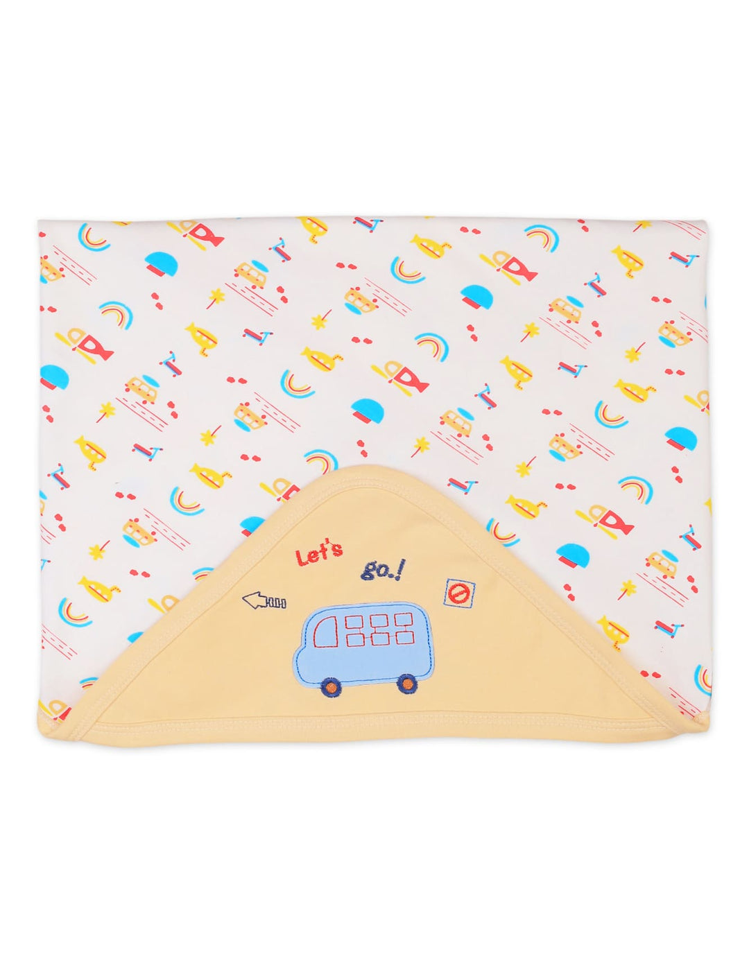 Newborn Hooded Wrapping Sheet Beige at Zubaidas Online Pakistan