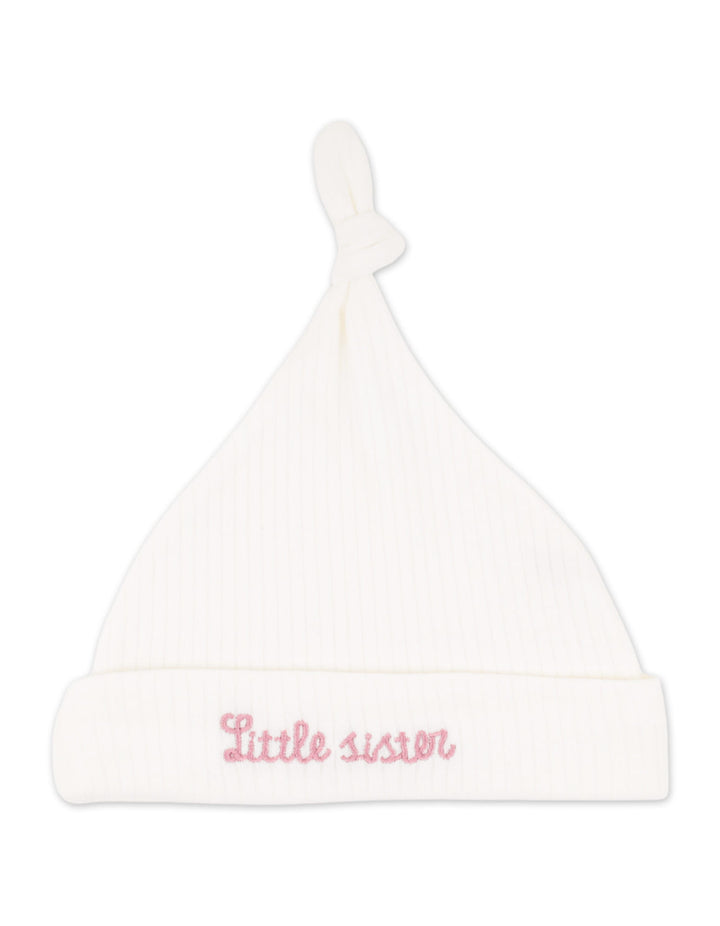 Newborn Girl Knotted Cap Pack of 3 Little Sister at Zubaidas Online Pakistan