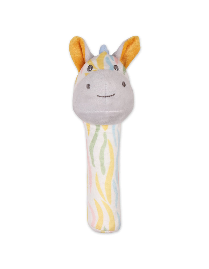 Newborn Plush Rattle Toy Horse Multi at Zubaidas