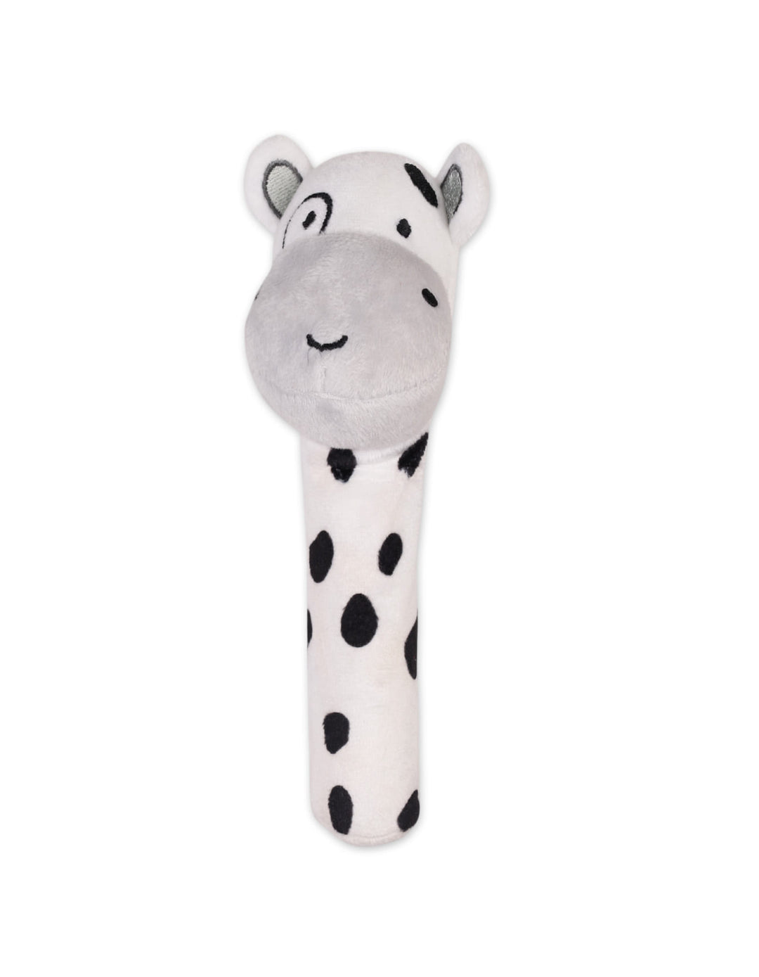 Newborn Plush Rattle Toy Sheep White and Black at Zubaidas
