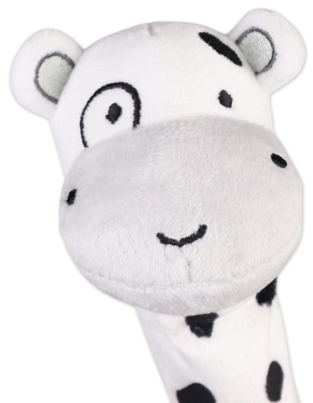 Newborn Plush Rattle Toy Sheep White and Black at Zubaidas Official Pakistan