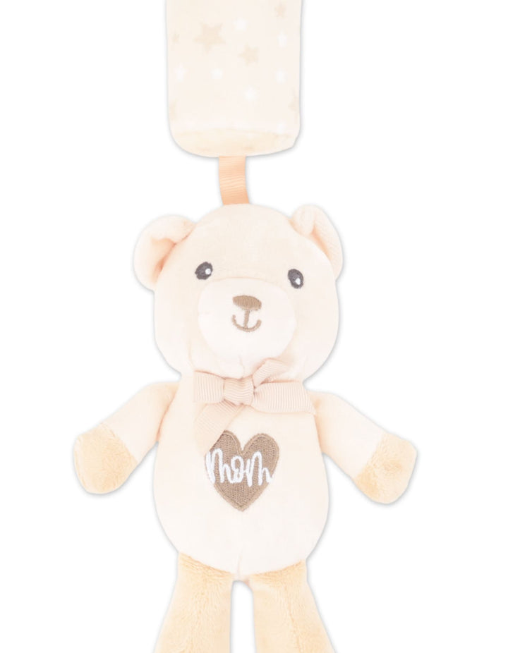 Newborn Plush Toy with Hanging Ring Bear Beige at Zubaidas Official Pakistan