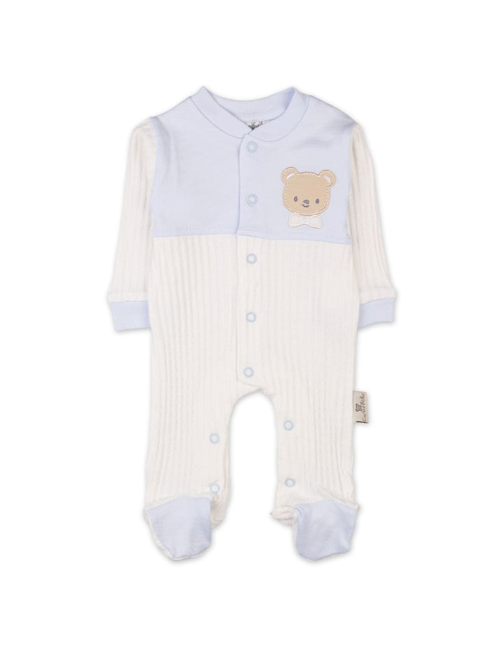 Newborn Romper With Cap Blue Bear Premium Turkish Collection at Zubaidas Official Pakistan