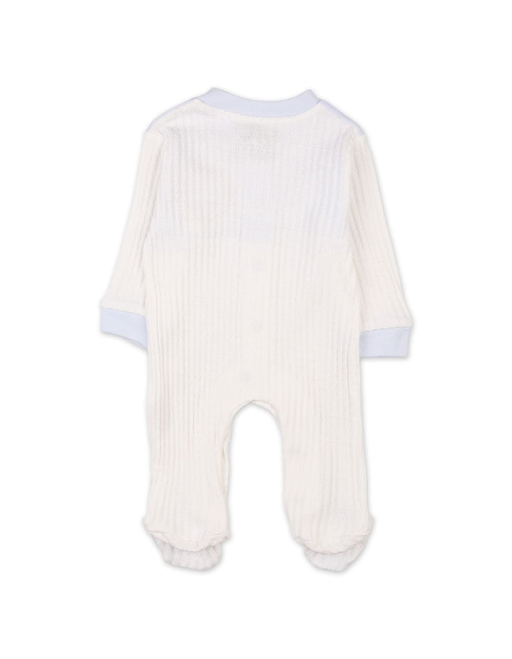 Newborn Romper With Cap Blue Bear Premium Turkish Collection at Zubaidas Best Online Baby Shop in Pakistan