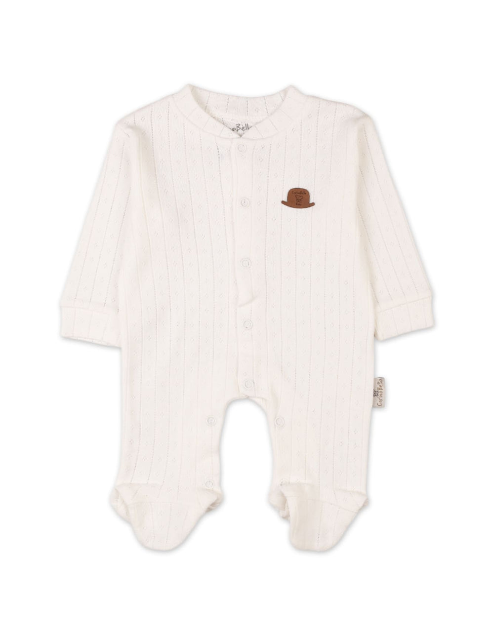 Newborn Romper with Cap White Premium Turkish Collection at Zubaidas Official Pakistan
