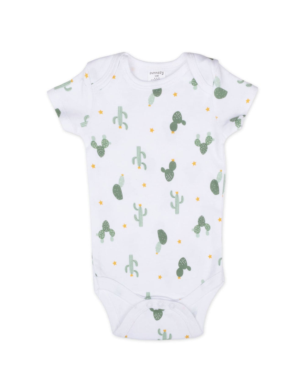 Newborn Short Sleeve Bodysuits Cactus Pack of 3 at Zubaidas Official Pakistan