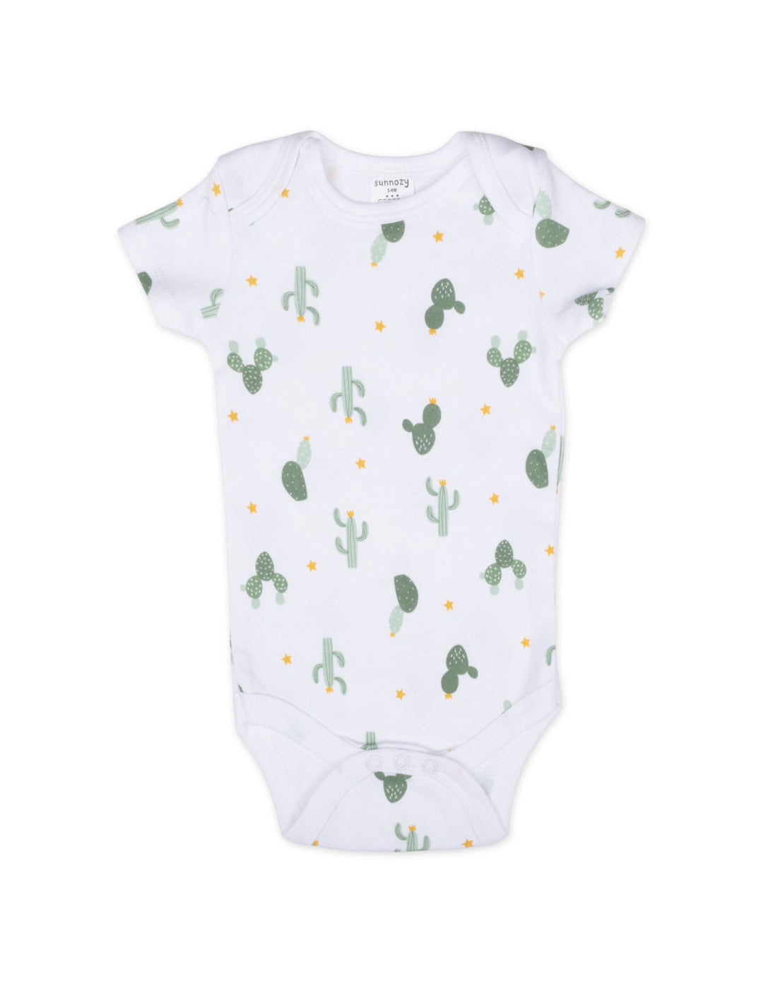 Newborn Short Sleeve Bodysuits Cactus Pack of 3 at Zubaidas Official Pakistan