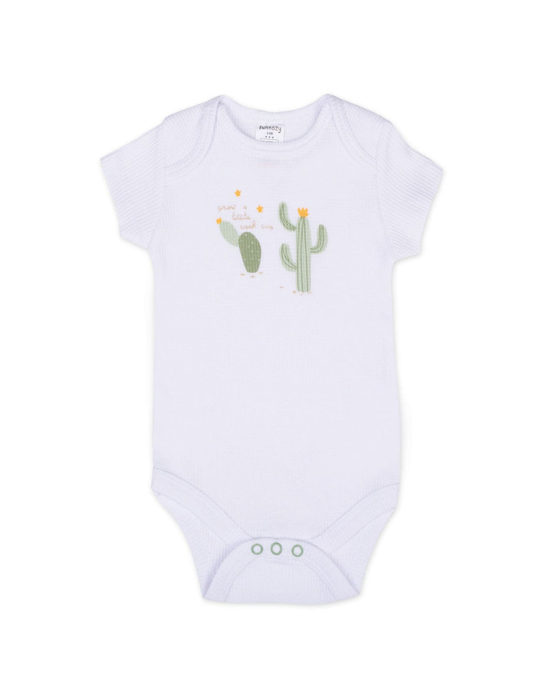 Newborn Short Sleeve Bodysuits Cactus Pack of 3 at Zubaidas Best Online Baby and Kids Store in Pakistan