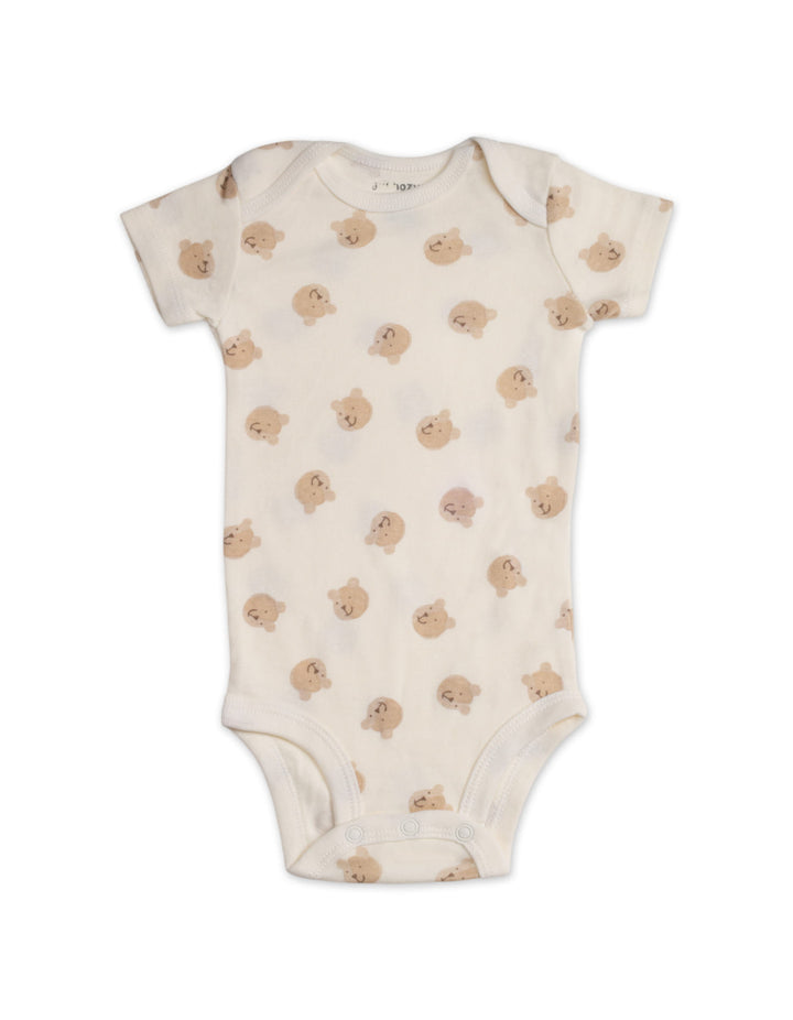 Newborn Short Sleeve Bodysuits Pack of 5 Cool Like Mom Bear Theme at Zubaidas Number 1 Baby and Kids Store in Pakistan