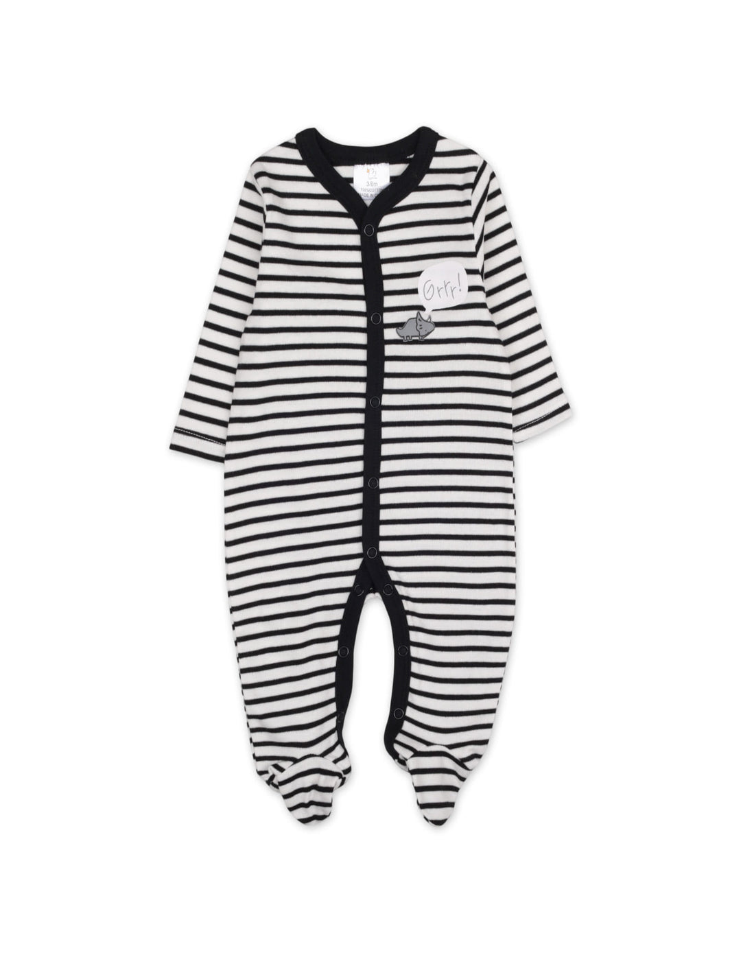 Newborn Sleepsuit Pack of 3 Dino Black at Zubaidas Official Pakistan