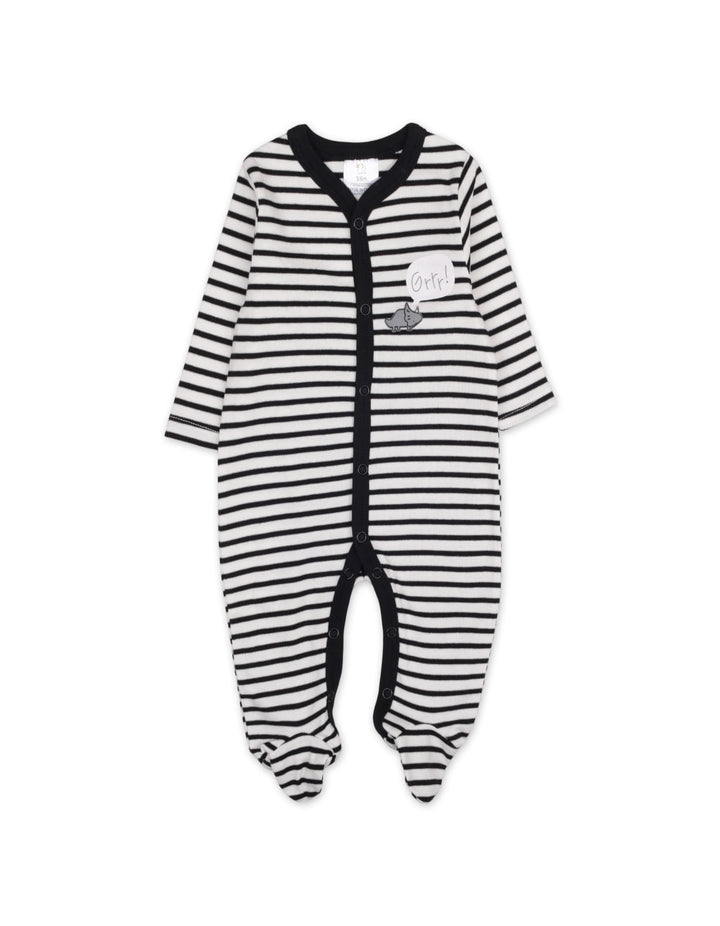 Newborn Sleepsuit Pack of 3 Dino Black at Zubaidas Official Pakistan