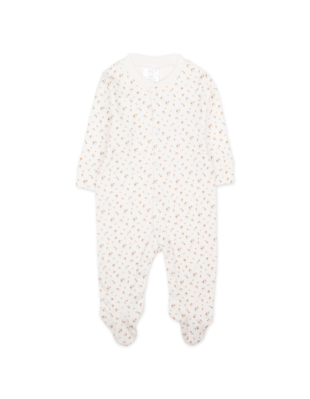 Newborn Sleepsuit Pack of 3 Vintage Floral and Hearts at Zubaidas Official Pakistan