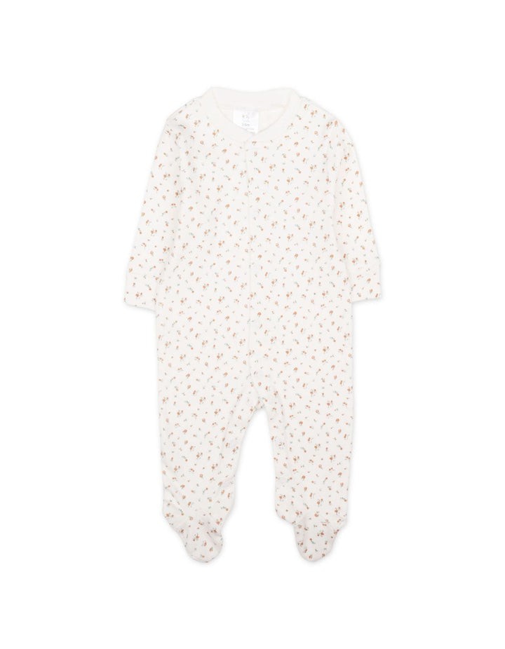 Newborn Sleepsuit Pack of 3 Vintage Floral and Hearts at Zubaidas Official Pakistan
