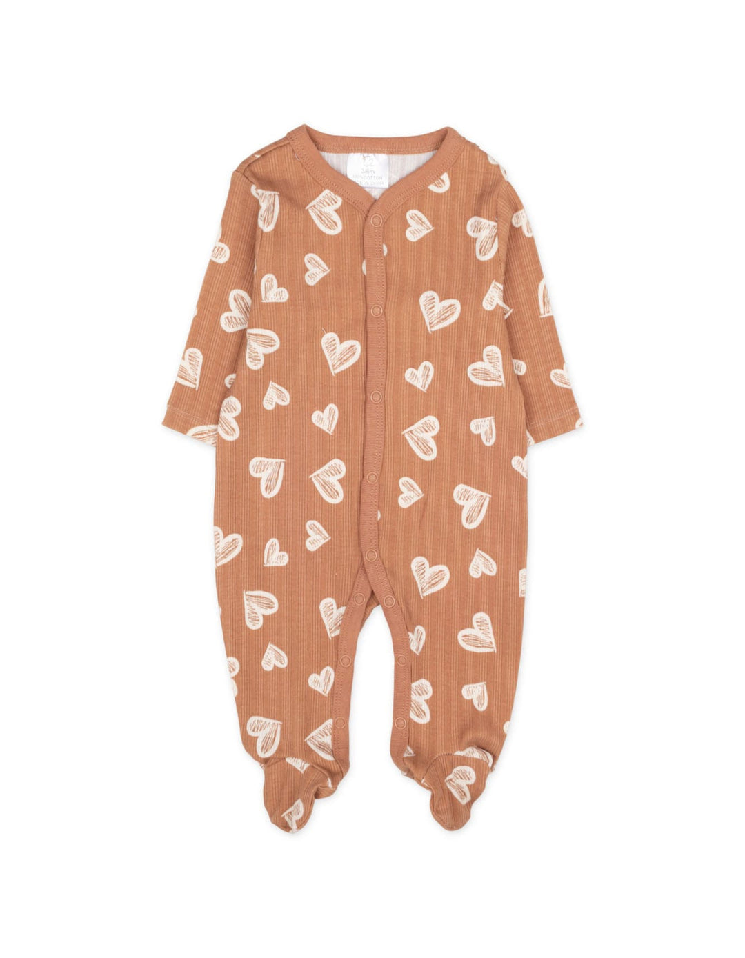 Newborn Sleepsuit Pack of 3 Vintage Floral and Hearts at Zubaidas Online Pakistan