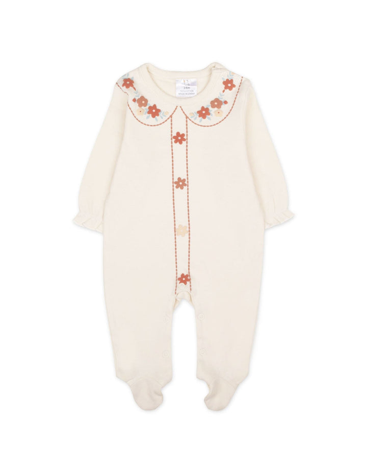 Newborn Sleepsuit Pack of 3 Vintage Floral and Hearts at Zubaidas Best Online Baby and Kids Store in Pakistan