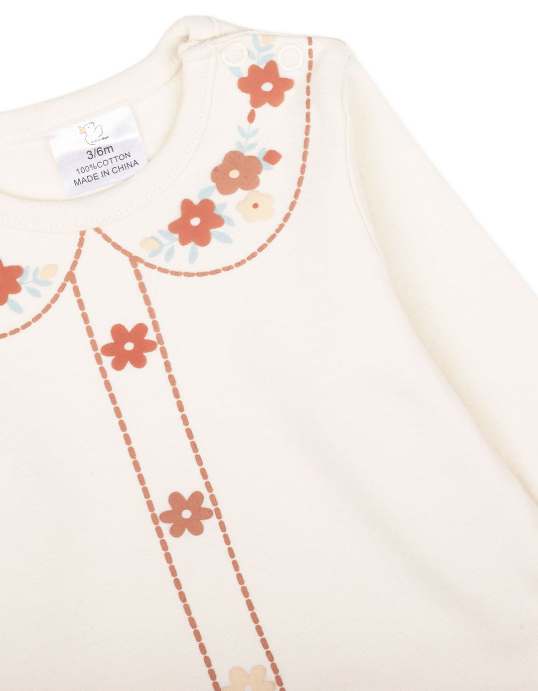 Newborn Sleepsuit Pack of 3 Vintage Floral and Hearts at Zubaidas Number 1 Baby and Kids Store in Pakistan