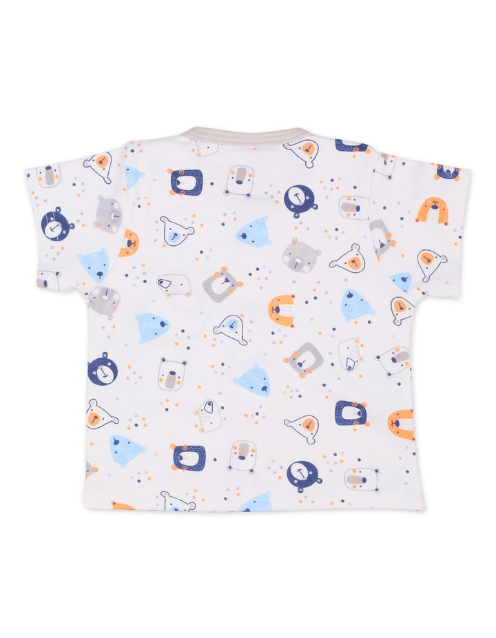 Newborn Summer Co Ord Set Helicopter Grey at Zubaidas Best Online Baby Store in Pakistan