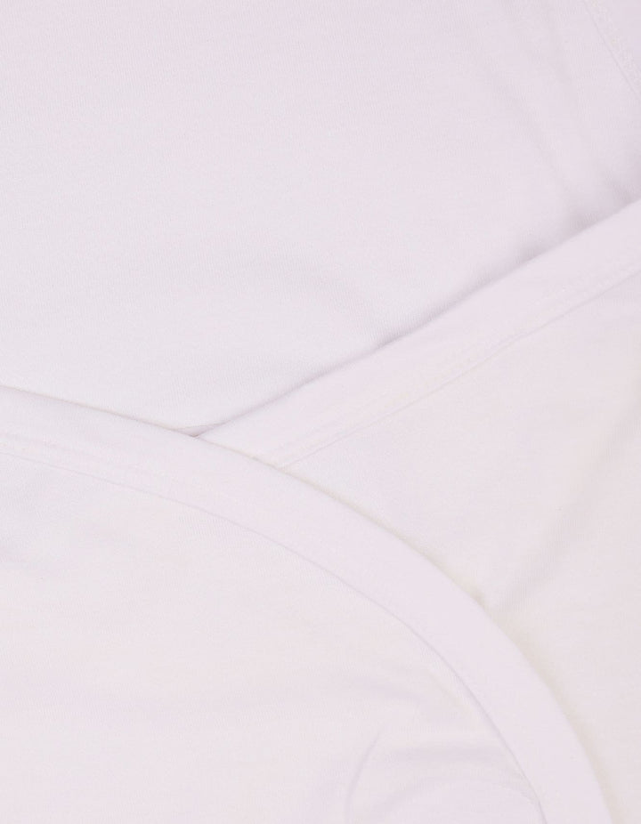 Newborn Swaddle Sheet Bambies Plain White at Zubaidas Online Pakistan