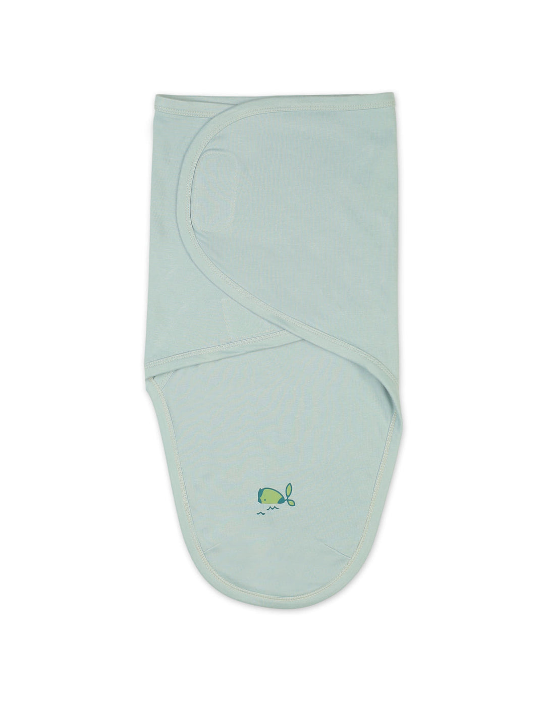 Newborn Swaddling Sheet Bambies Marine Green Whale at Zubaidas Official Pakistan