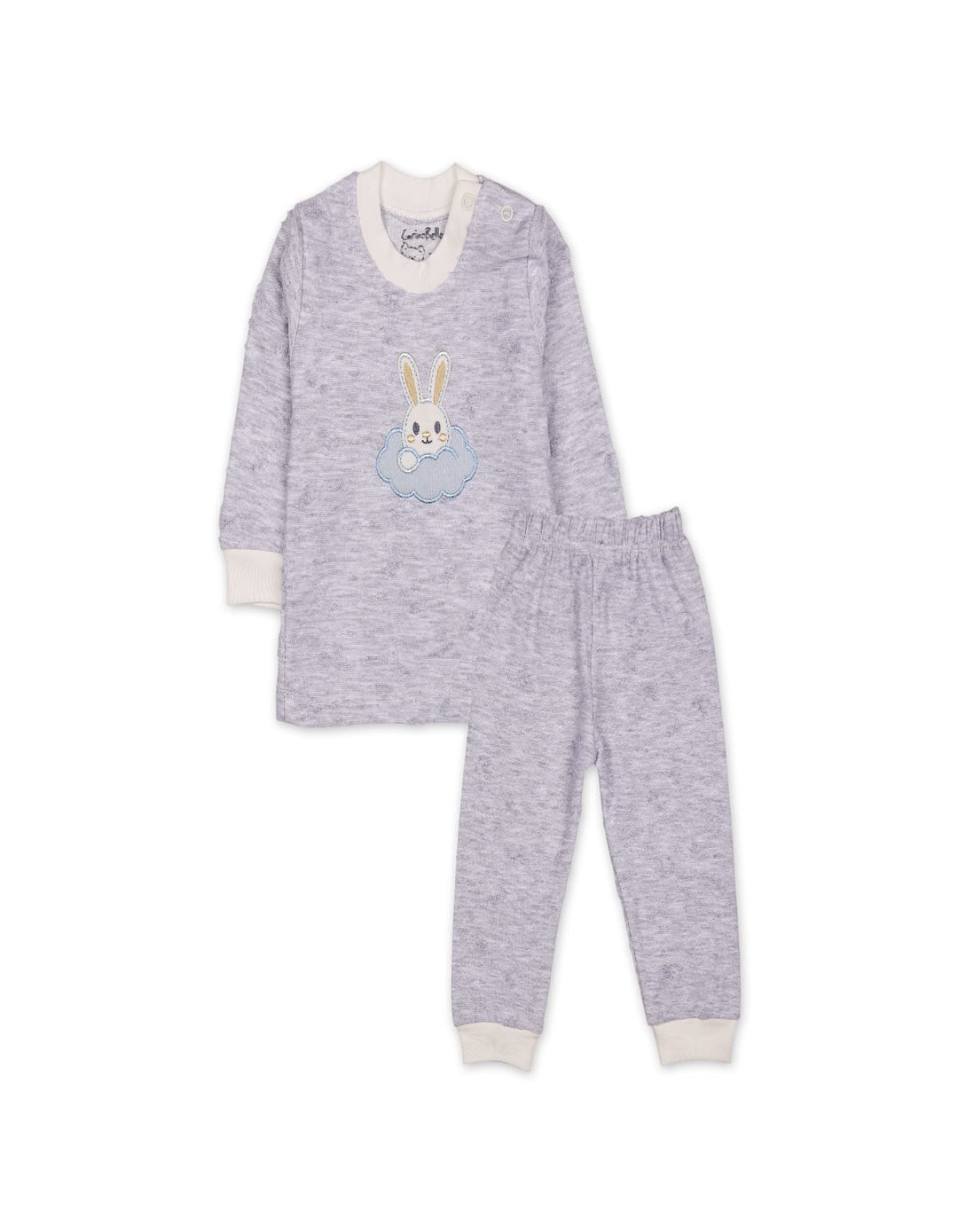 Newborn Winter 2 Piece Suit Set Bunny Grey at Zubaidas