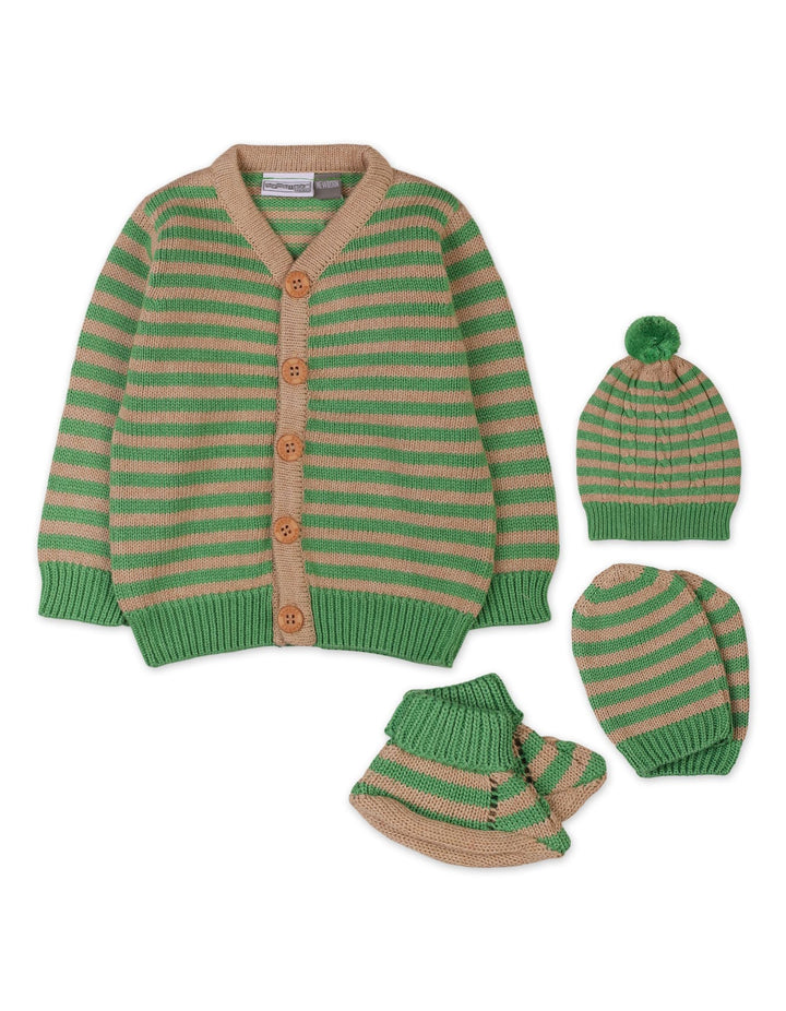 Newborn Winter Gift Sets Bambies Striped at Zubaidas