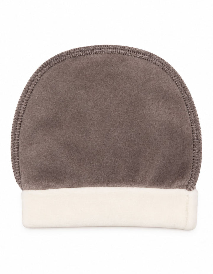 Newborn Winter Romper with Cap Bear Grey and White at Zubaidas Online Pakistan