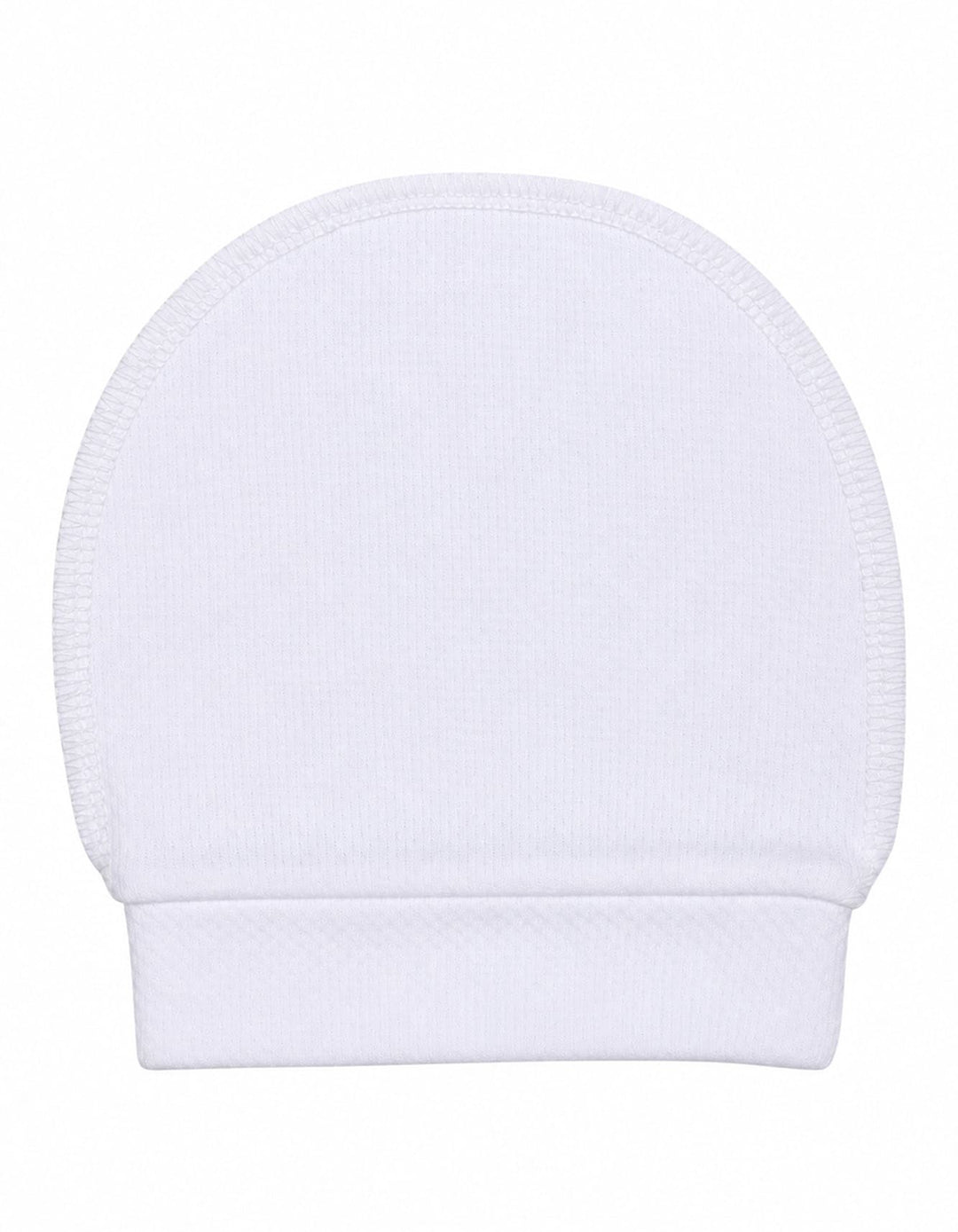 Newborn Boys Winter Romper with Cap Crown Applique White at Zubaidas Online Pakistan