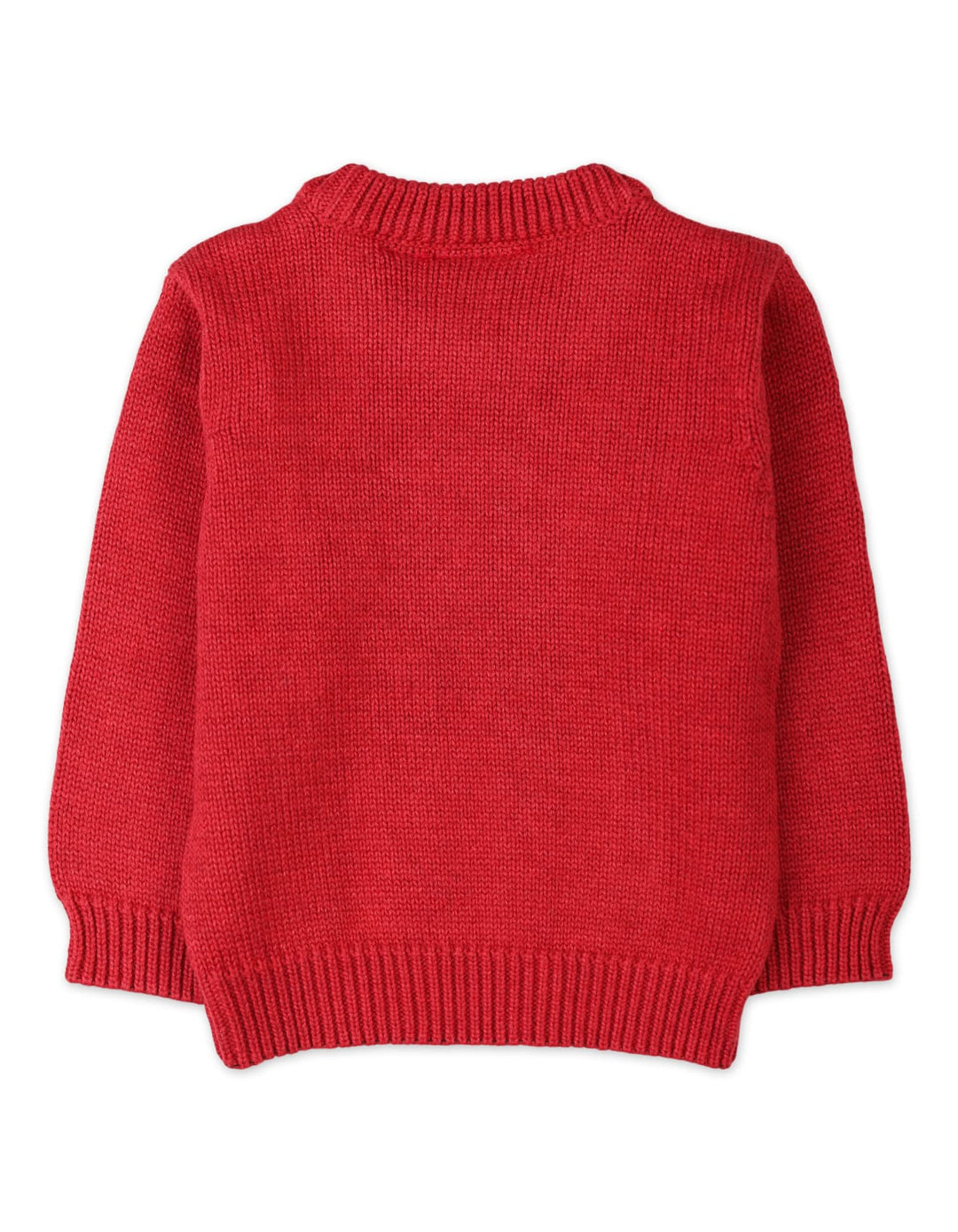 Newborn Winter Sweaters Bambies Cable Knit Red at Zubaidas Pakistan