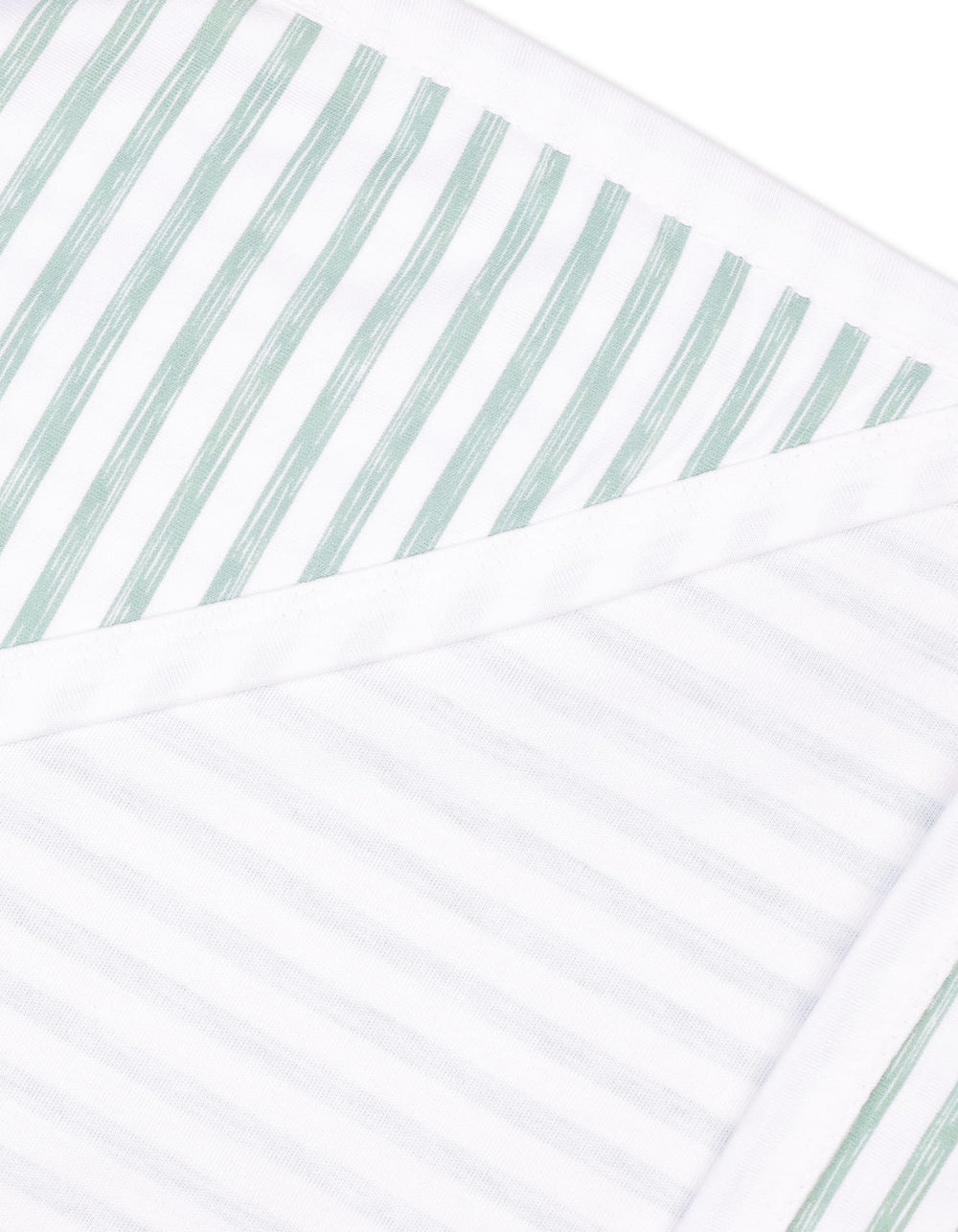 Newborn Wrapping Sheet Bambies Marine Green Stripes at Zubaidas Online Pakistan