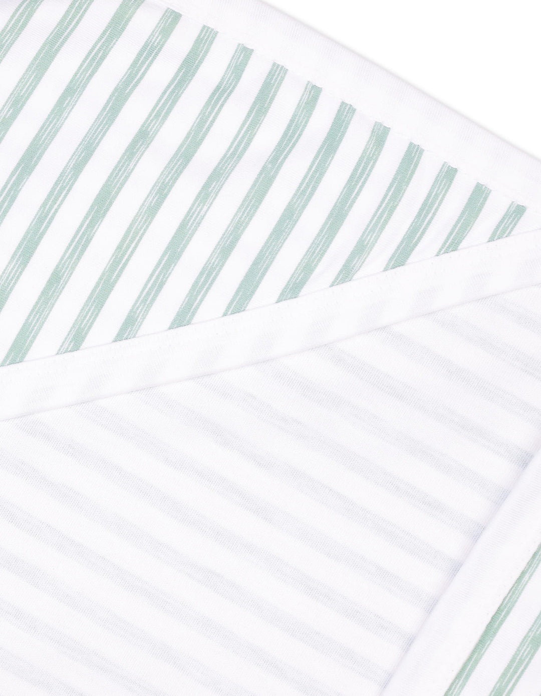 Newborn Wrapping Sheet Bambies Marine Green Stripes at Zubaidas Online Pakistan
