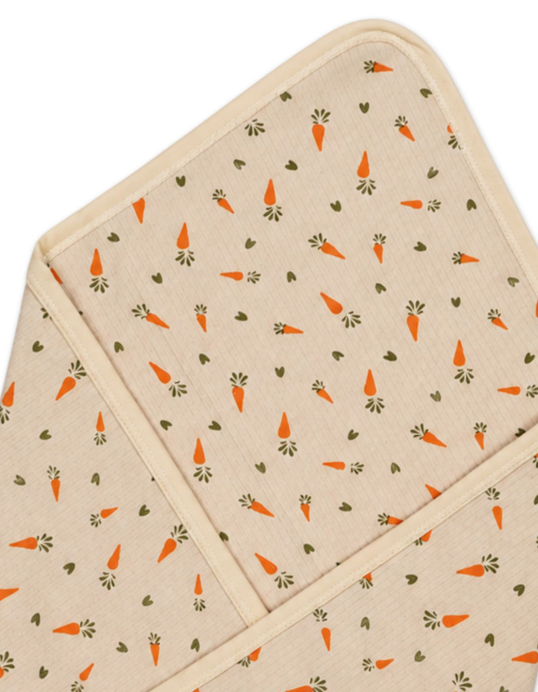 Newborn Wrapping Sheet Carrot Off White at Zubaidas Official Pakistan