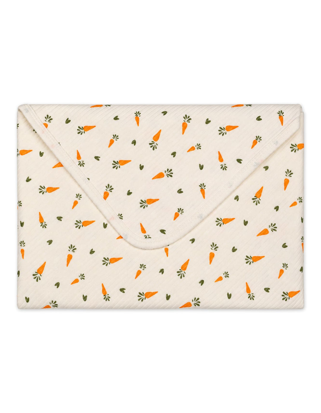 Newborn Wrapping Sheet Carrot Off White at Zubaidas Online Pakistan