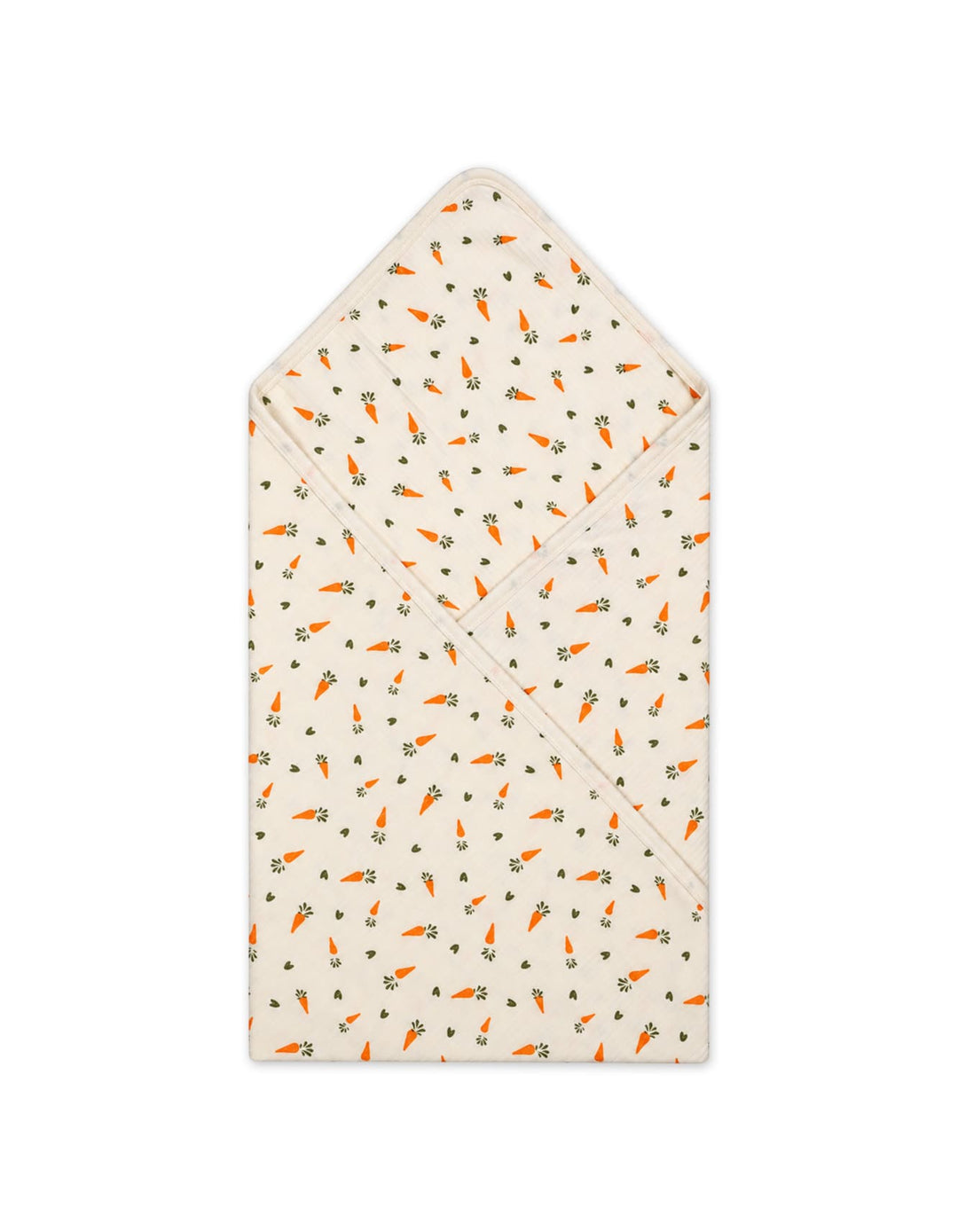 Newborn Wrapping Sheet Carrot Off White at Zubaidas