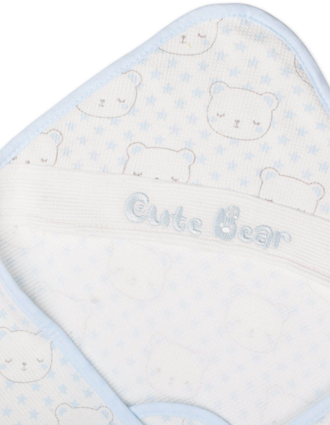 Newborn Wrapping Sheet Cute Bear" Star Print at Zubaidas Official Pakistan