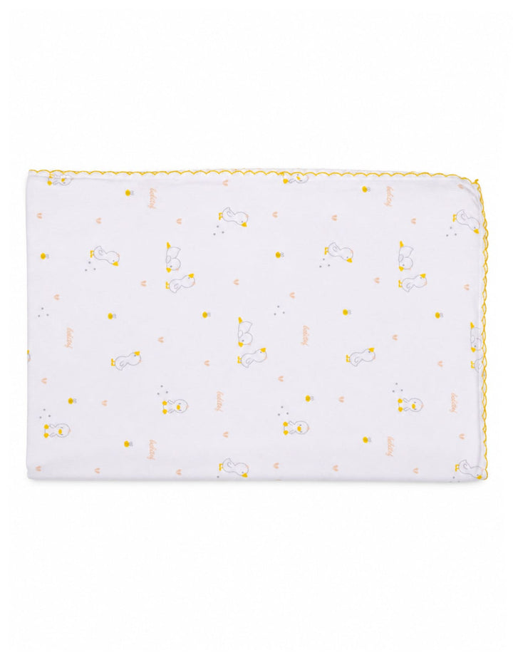 Newborn Wrapping Sheet Duck White at Zubaidas Online Pakistan