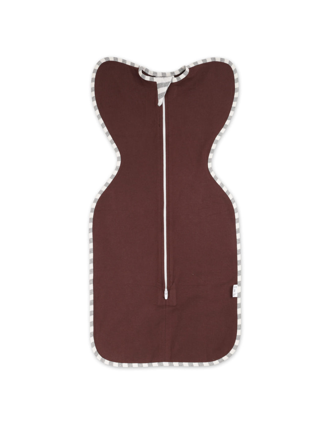 Newborn Zipper Swaddle Wrap Brown at Zubaidas