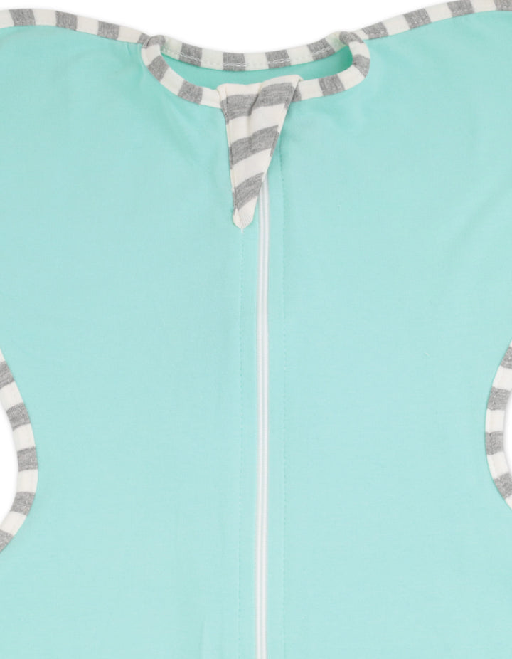Newborn Zipper Swaddle Wrap Light Green at Zubaidas Official Pakistan