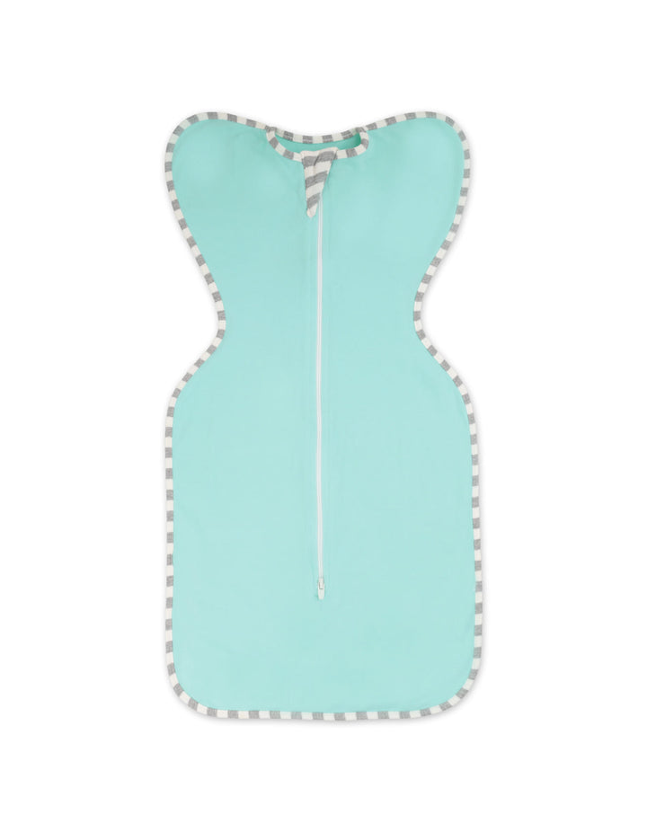 Newborn Zipper Swaddle Wrap Light Green at Zubaidas