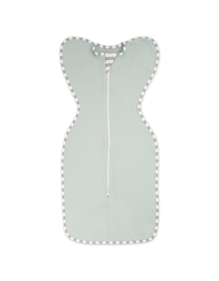 Newborn Zipper Swaddle Wrap Mint Green at Zubaidas