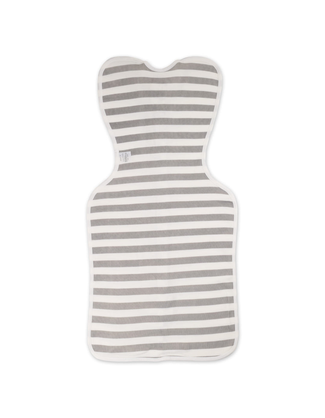 Newborn Zipper Swaddle Wrap Striped White and Grey at Zubaidas Online Pakistan
