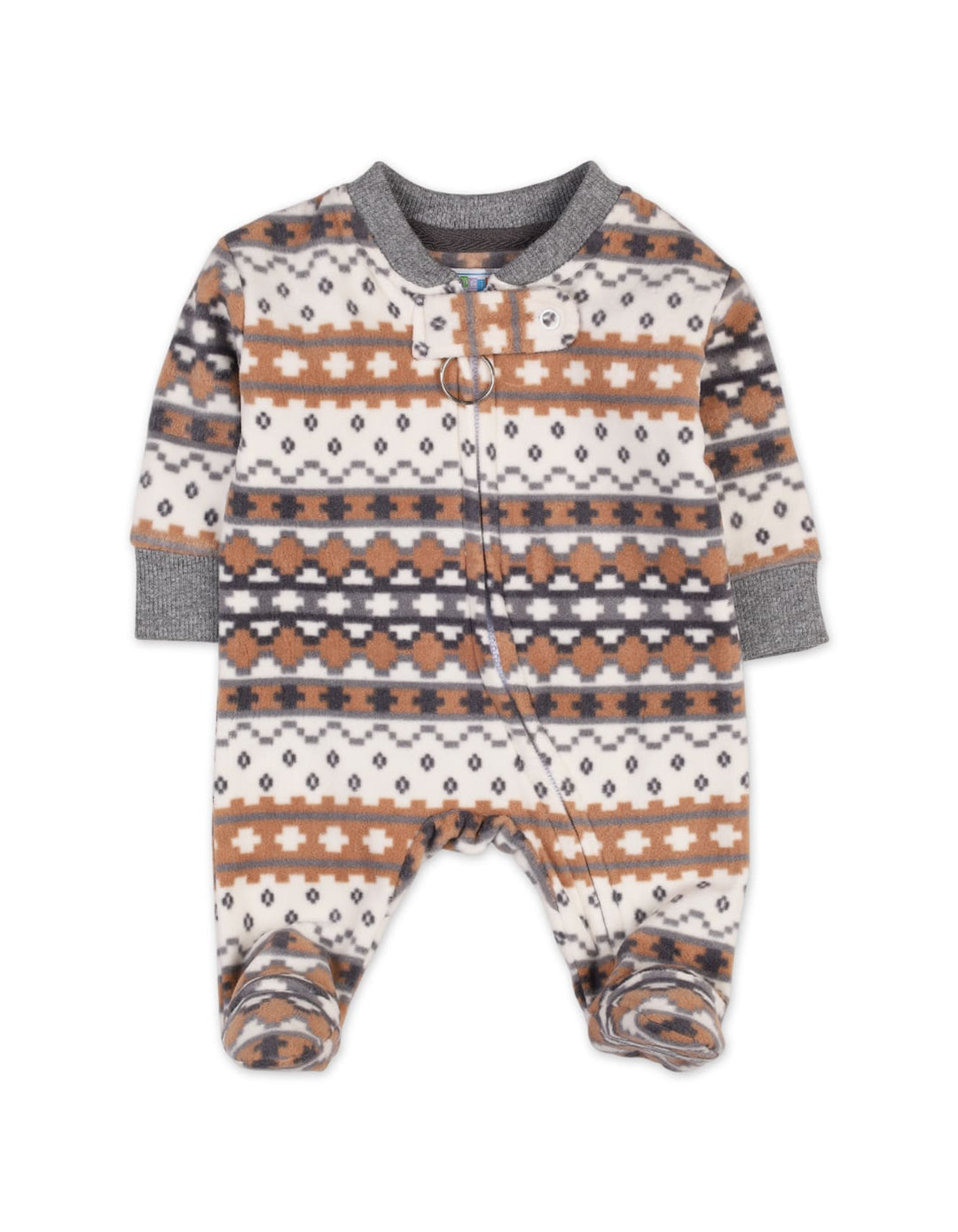 Newborns Baby Boys Winter Romper Bambies Nordic at Zubaidas