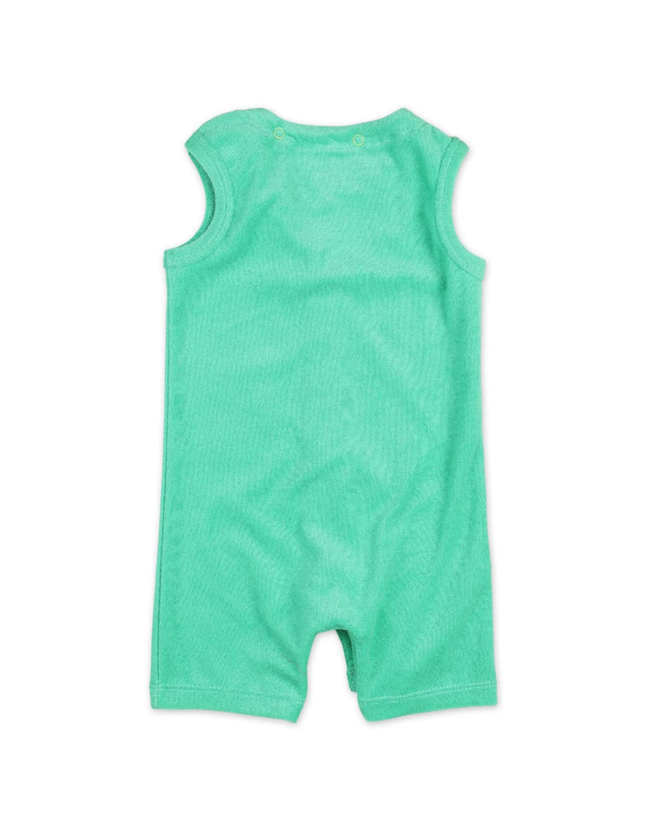 Newborns Baby Jumpsuit Bambies Detachable Hoodie Green at Zubaidas Online Baby Store Pakistan