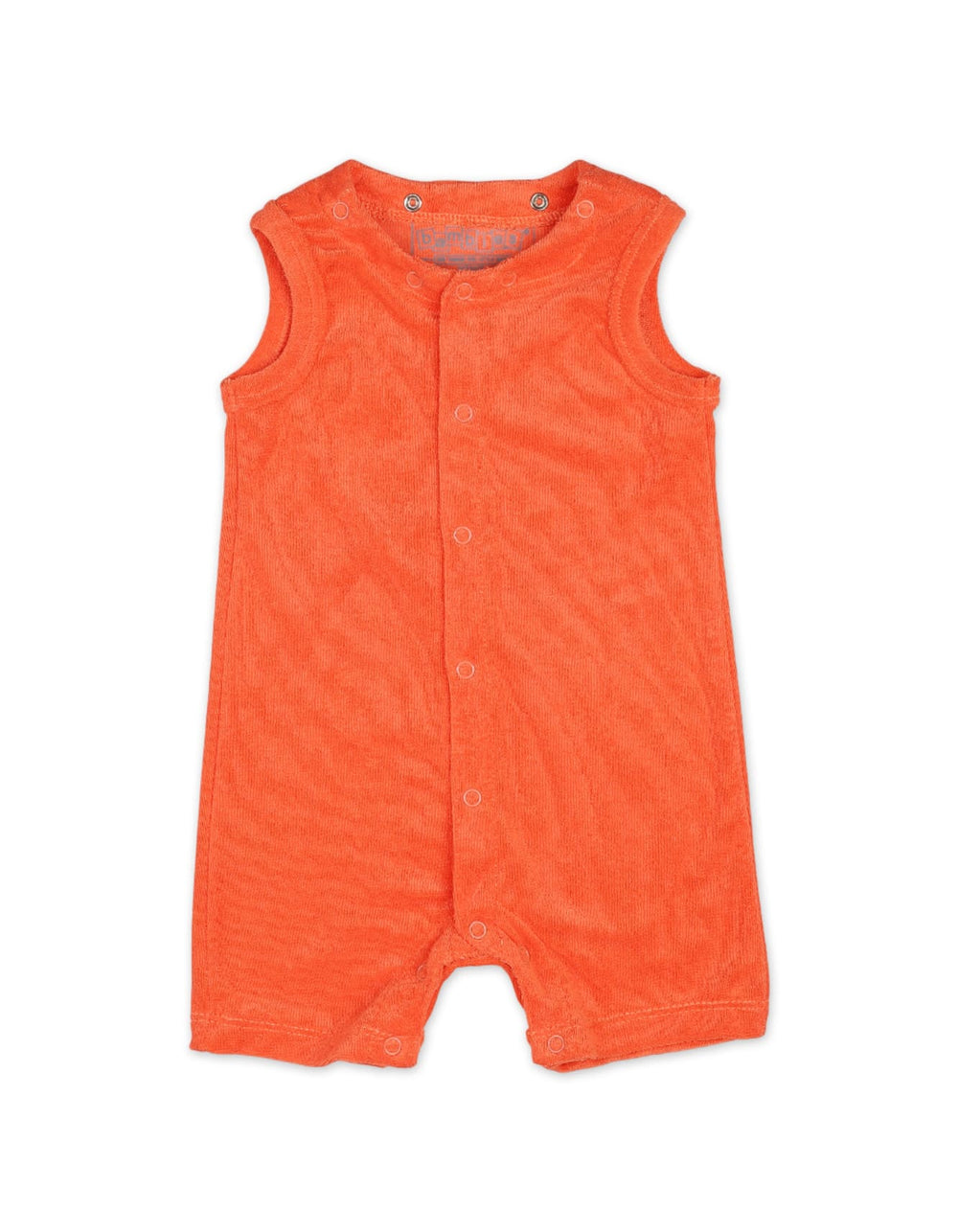 Newborns Baby Jumpsuit Bambies Detachable Hoodie Orange at Zubaidas Pakistan