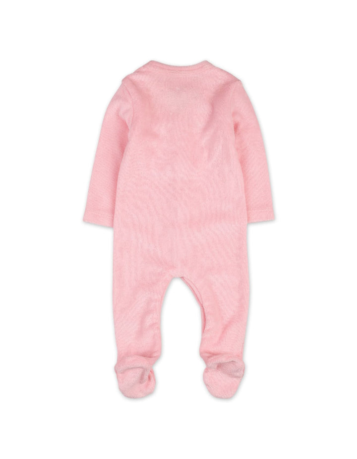 Newborns Baby Winter Romper Bambies Pink at Zubaidas Official Pakistan