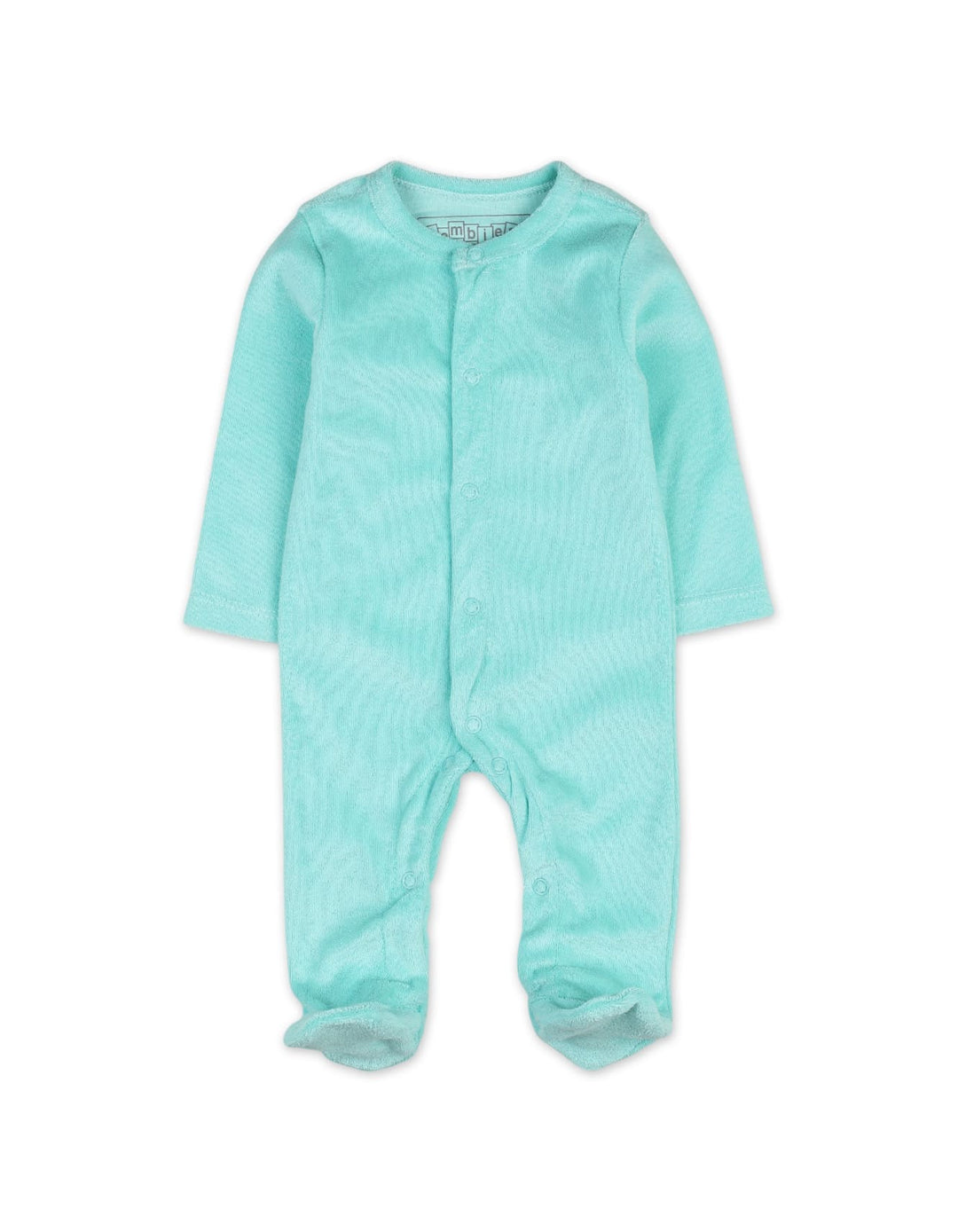 Newborns Baby Winter Romper Bambies Turquoise at Zubaidas