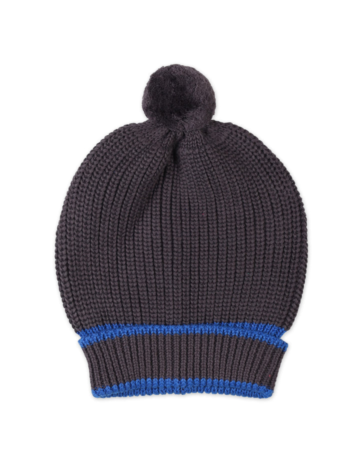 Newborns Knitted Winter Suit Set Bambies Charcoal at Zubaidas Best Online Baby Store in Pakistan